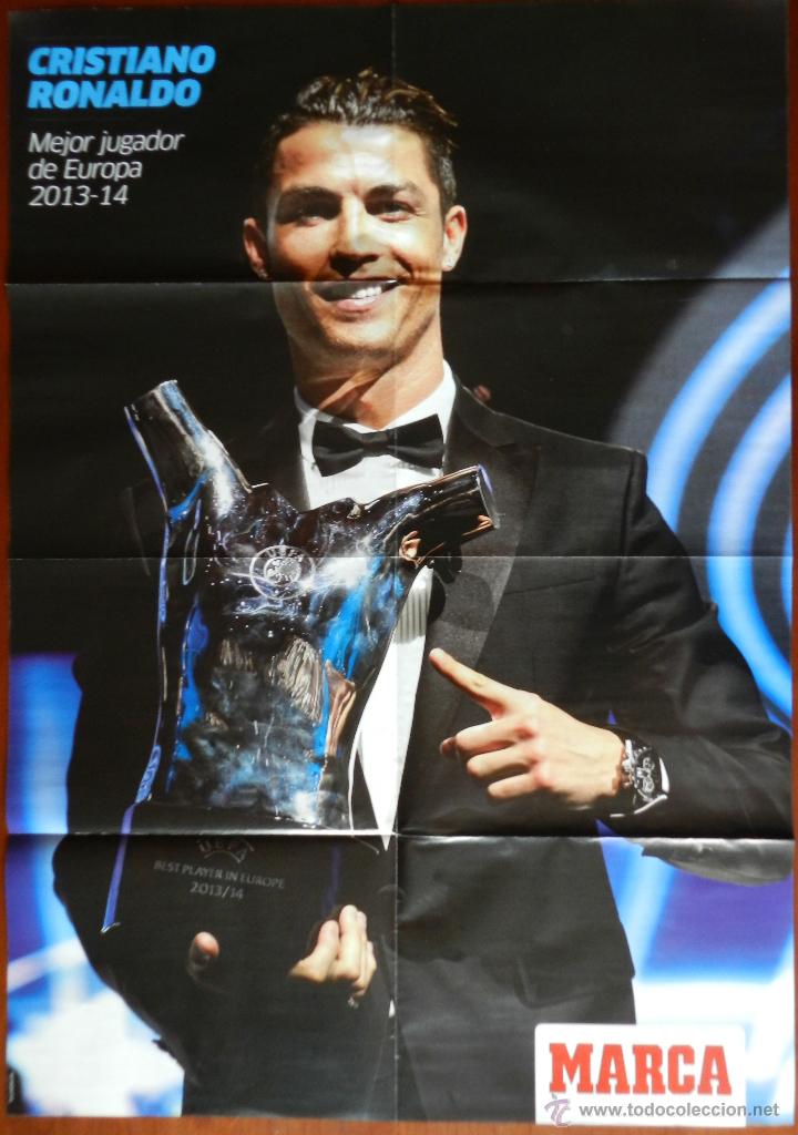 Cuadro y póster Cristiano Ronaldo - Final de la Liga de Campeones (2014) -  Compra y venta