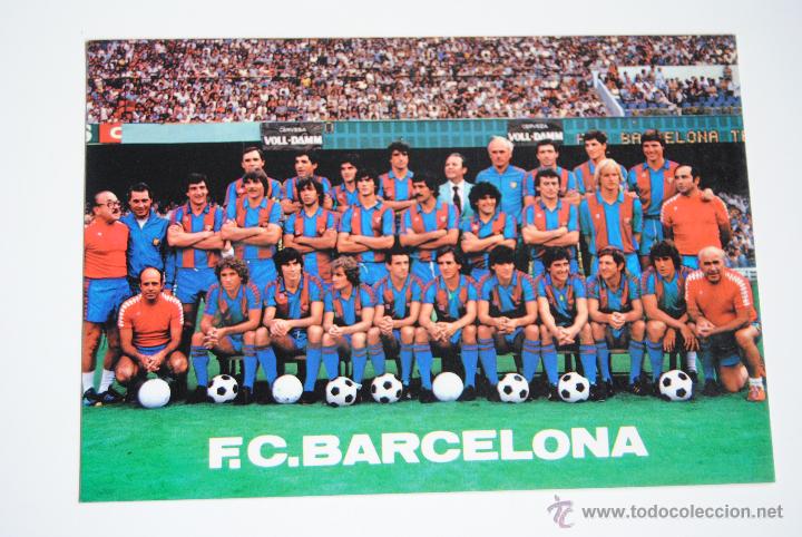 Coleccionismo deportivo: POSTAL F.C.BARCELONA KOLORHAM - Foto 1