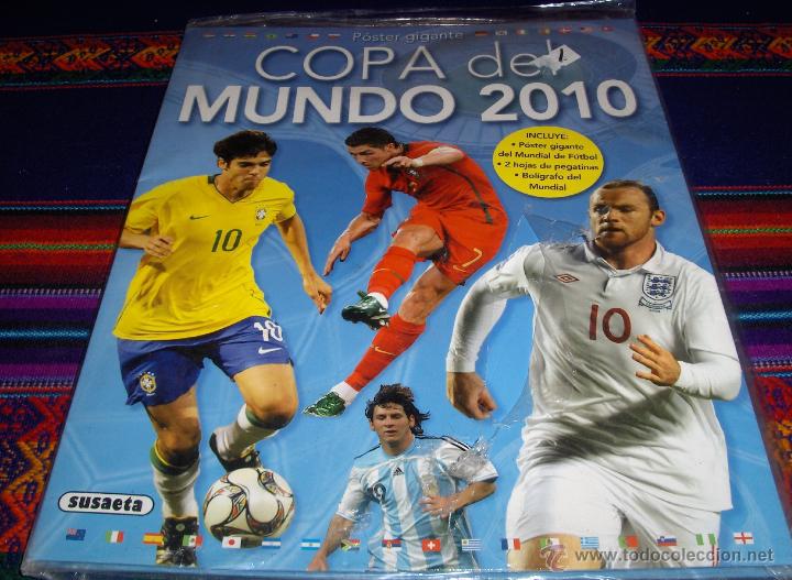 Coleccionismo deportivo: P&Oacute;STER GIGANTE COPA DEL MUNDO 2010. SUSAETA.