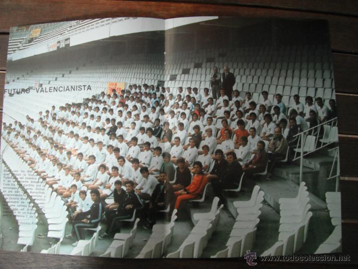 Coleccionismo deportivo: POSTER REVISTA VALENCIA C.F. FUTURO VALENCIANISTA. 1979