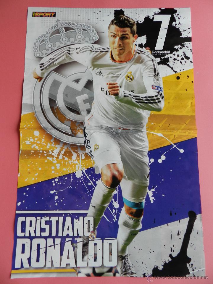 Cristiano Ronaldo Real Madrid Póster impreso, jugador de fútbol