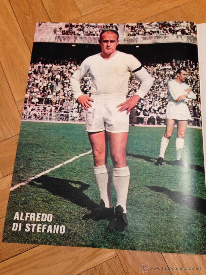 Collectionnisme sportif: POSTER CARTEL ALFREDO DI STEFANO REAL MADRID A&Ntilde;OS 70