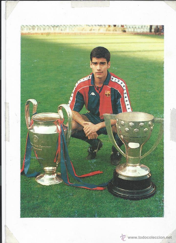 Sammelleidenschaft Sport: 7659- FOTOGRAFIA DE GUARDIOLA- F.C. BARCELONA