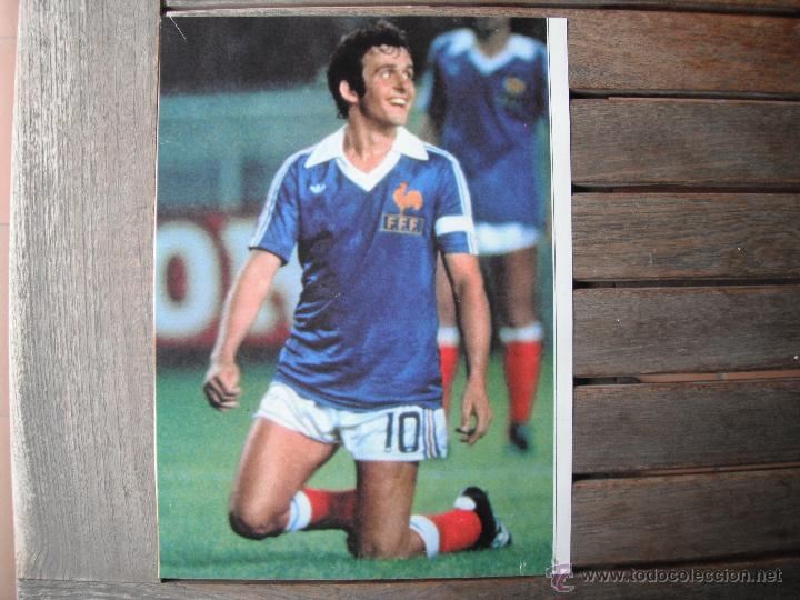 Collectionnisme sportif: POSTER ONZE 1/2 PAGINA. PLATINI (FRANCIA). 1979/1980.