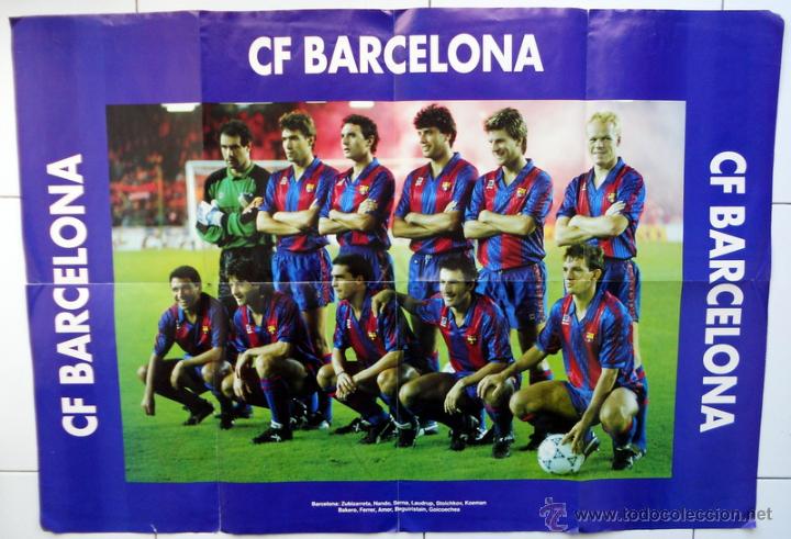 Poster Futbol Fc Barcelona Cruyff Dream Team Ko Sold At Auction