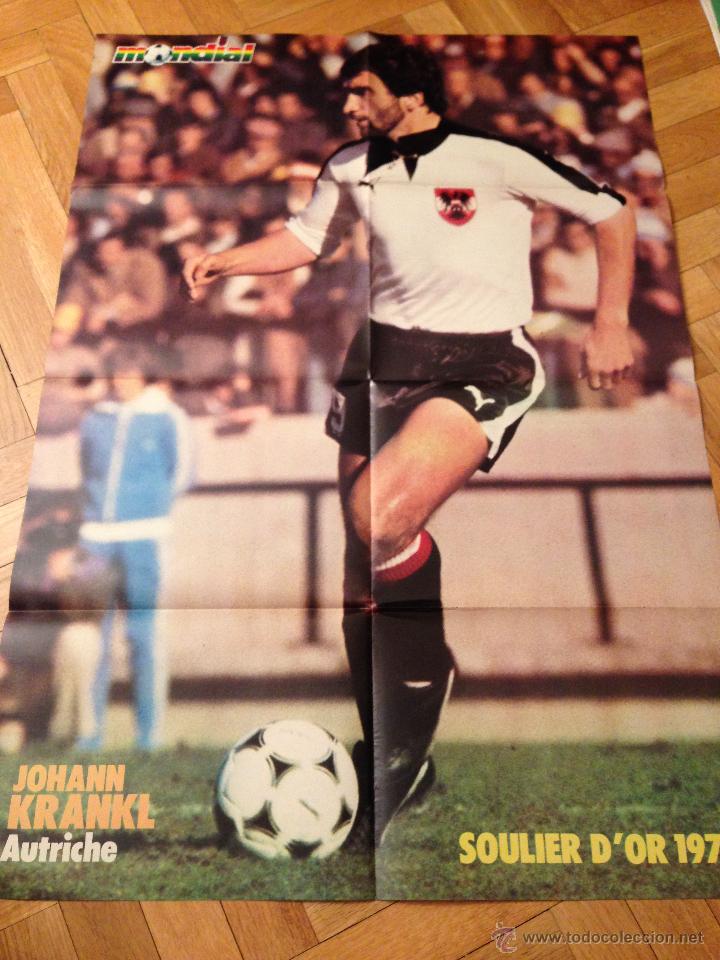Sammelleidenschaft Sport: CARTEL POSTER JOHANN KRANKL AUSTRIA POR DETRAS MONACO NANTES NANCY STRASBURGO