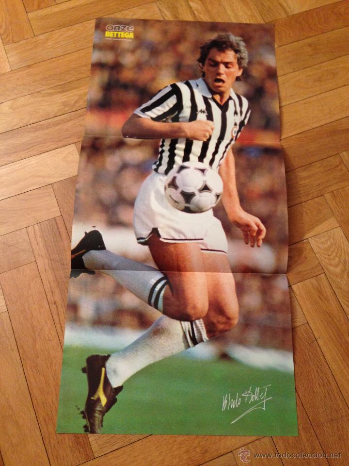 Colecionismo desportivo: CARTEL POSTER ROBERTO BETTEGA JUVENTUS ITALIA ITALY