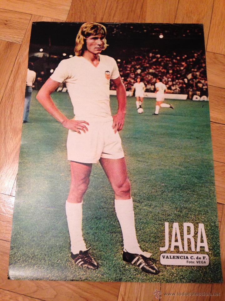 Collezionismo sportivo: CARTEL POSTER FUTBOL JARA VALENCIA
