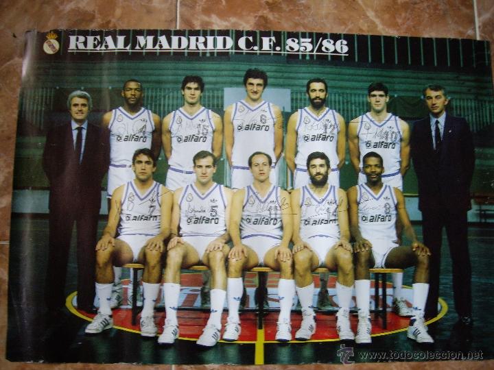 Coleccionismo deportivo: REAL MADRID 85-86 - Foto 1