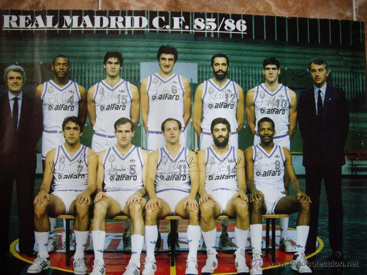 Coleccionismo deportivo: REAL MADRID 85-86 - Foto 2