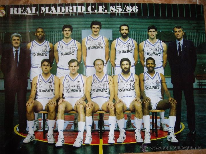 Coleccionismo deportivo: REAL MADRID 85-86 - Foto 3
