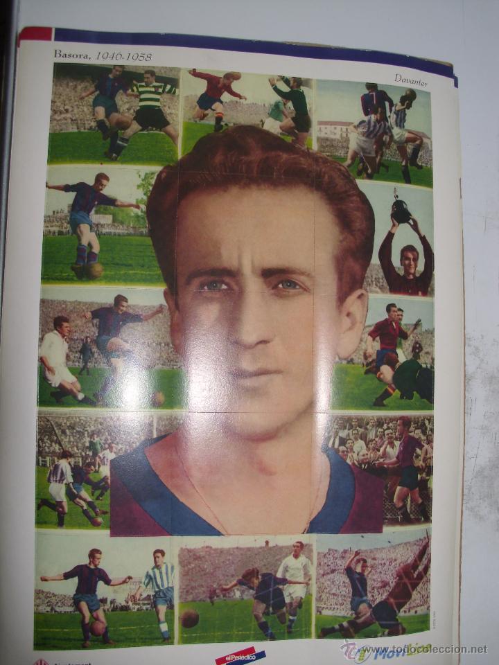 Collectionnisme sportif: POSTER LAMINA DE CART&Oacute;N CON 18 CROMOS. BASORA. 1946-1958. DAVANTER