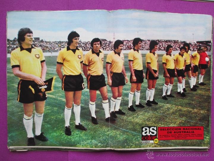 Coleccionismo deportivo: POSTER AS COLOR 154, FUTBOL, SELECCION NACIONAL DE AUSTRALIA, N&ordm;27