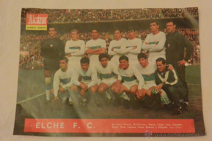 Collectionnisme sportif: LAMINA POSTER FUTBOL EL ALCAZAR ELCHE FC