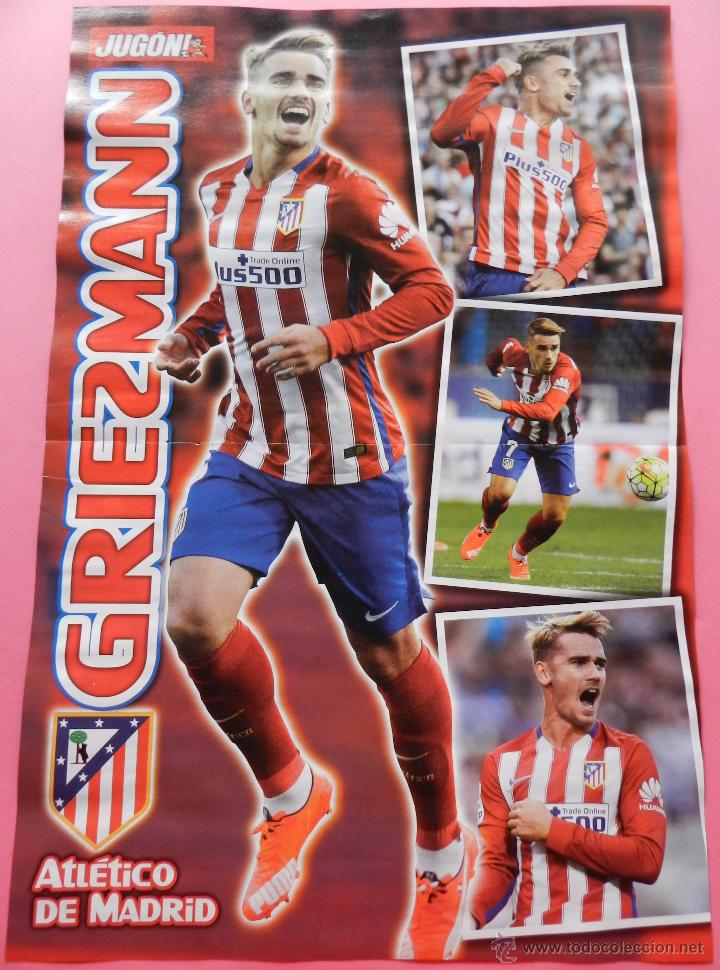 Poster griezmann (atletico de madrid) 2015/2016 - Vendido ...
