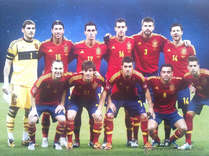 poster seleccion española de futbol, españa cam - Comprar Carteles Fútbol Antiguos en todocoleccion - 53826702