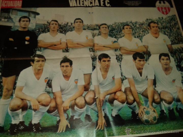 Coleccionismo deportivo: POSTER DEL VALENCIA 1969/70 - Foto 1