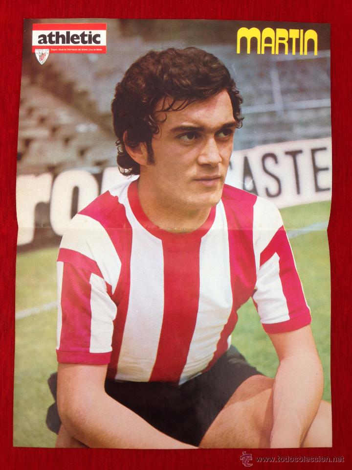 Sammelleidenschaft Sport: CARTEL POSTER MARTIN ATHLETIC CLUB BILBAO A&Ntilde;OS 70