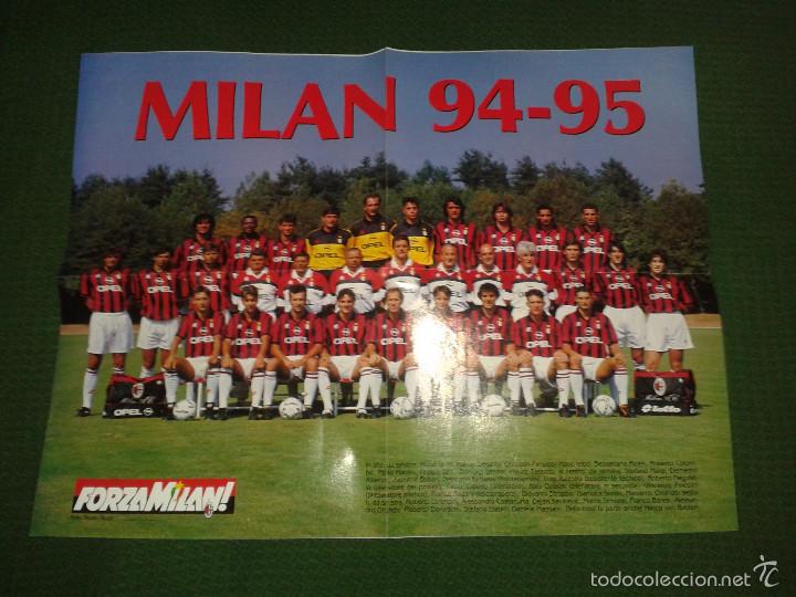 poster milan 94-95 - Acquista Manifesti e poster di calcio antichi su  todocoleccion