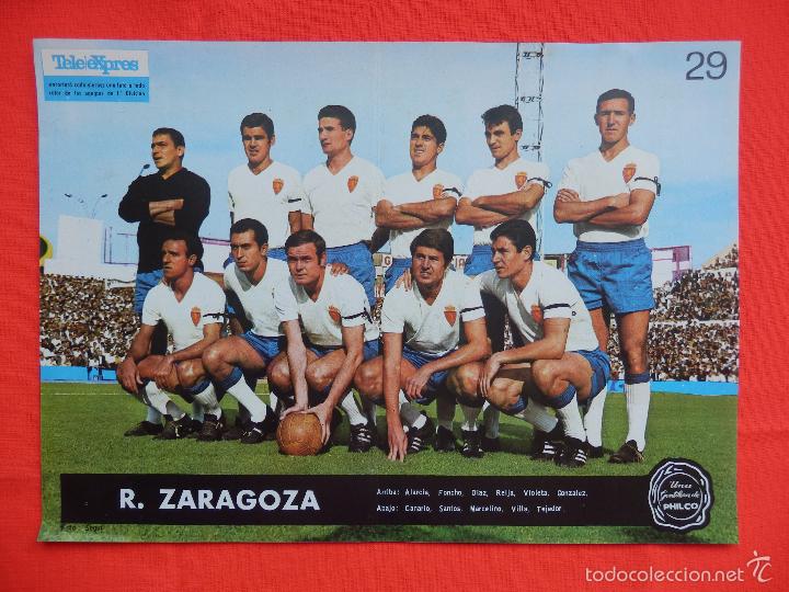 POSTER DE FUTBOL ANTIGUO DE 1994 1995 DEL EQUIPO REAL
