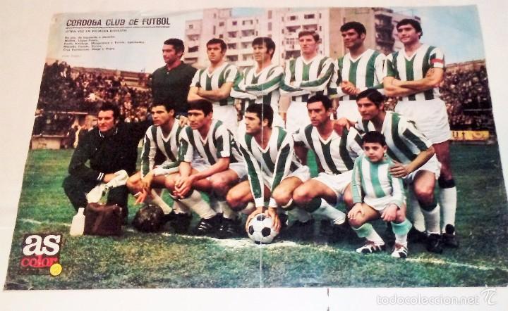 Sammelleidenschaft Sport: CORDOBA CLUB DE FUTBOL. P&oacute;ster hist&oacute;rico, de nuevo en primera. 1971-72.