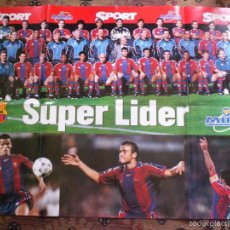 Coleccionismo deportivo: PÓSTER BARÇA 1997