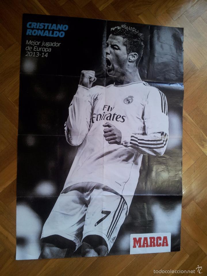Coleccionismo deportivo: Poster Cristiano Ronaldo  2013 - 2014 - Foto 1