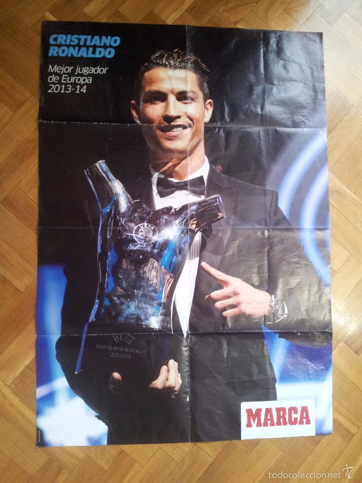 Coleccionismo deportivo: Poster Cristiano Ronaldo  2013 - 2014 - Foto 2