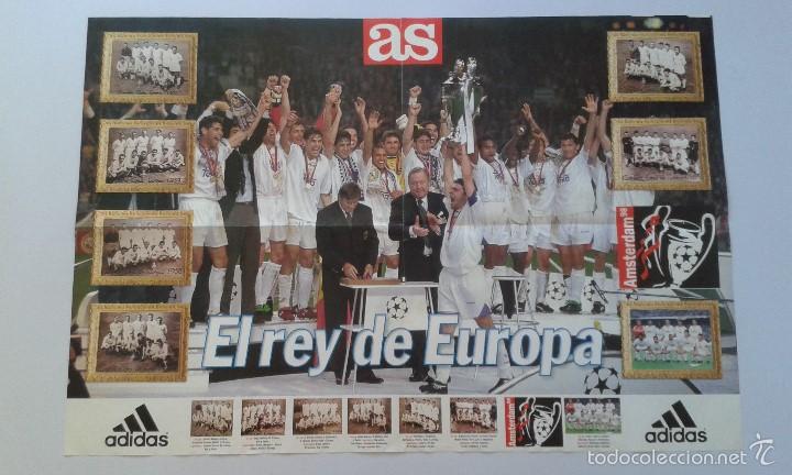 Cartel / Poster Real Madrid -- Campeón De Europ - Comprar Carteles De ...