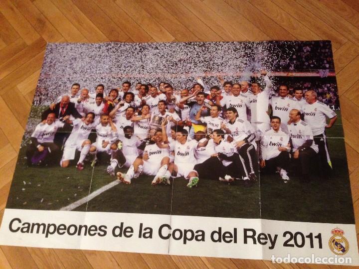 Sammelleidenschaft Sport: CARTEL POSTER REAL MADRID CAMPEONES COPA DEL REY 2011 FUTBOL