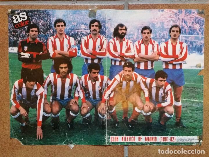 Collezionismo sportivo: Poster Atletico de Madrid 1981/1982. As 81 82 .Ver foto