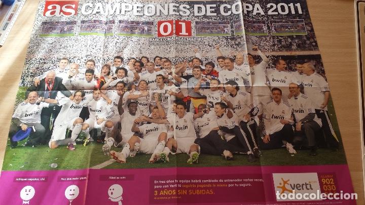 Coleccionismo deportivo: Poster Campeones de Copa 2011. As - Foto 1