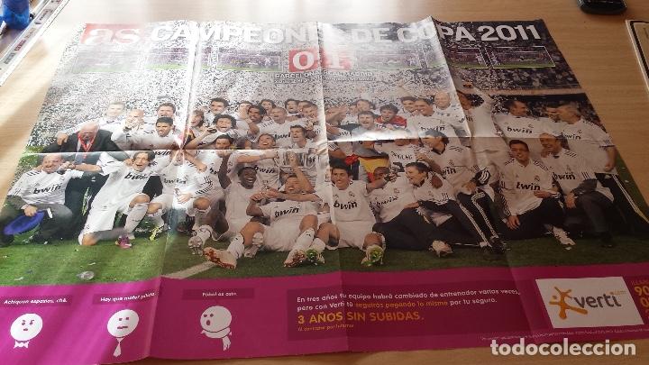 Coleccionismo deportivo: Poster Campeones de Copa 2011. As - Foto 2