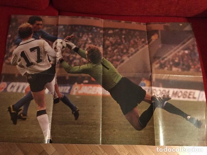 Sammelleidenschaft Sport: GRAN CARTEL POSTER REVISTA ONZE MAIER ALEMANIA CALENDARIO LIGA 1978 1979