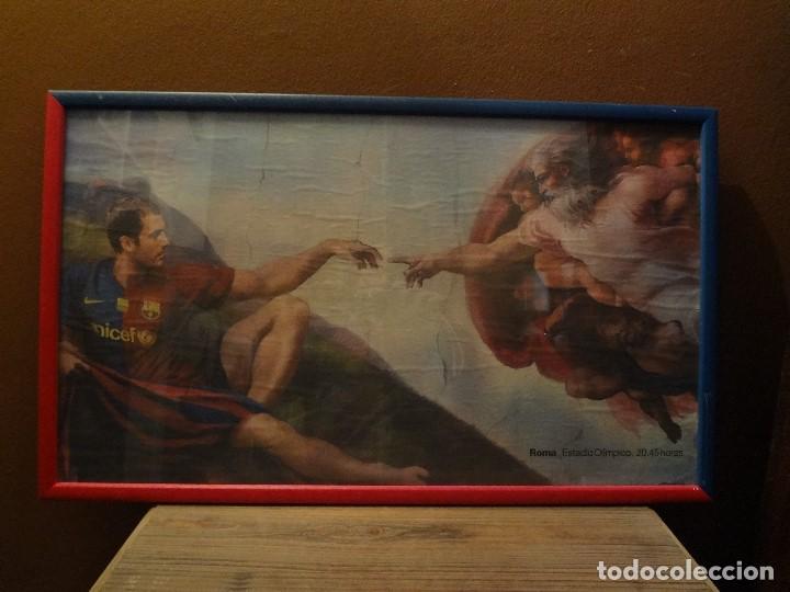 Coleccionismo deportivo: BARCELONA - CUADRO - PEP GUARDIOLA A&Ntilde;O 2009
