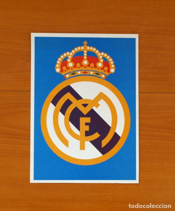 Collectionnisme sportif: Real Madrid - Escudo - P&oacute;ster de cart&oacute;n - Tama&ntilde;o 24,5x34