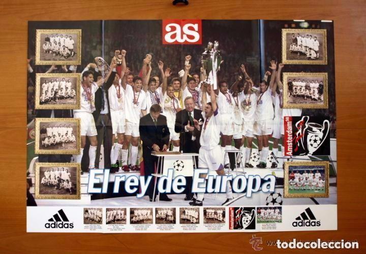 Collectionnisme sportif: Real Madrid - 7&ordf; Copa Europa - P&oacute;ster tama&ntilde;o 56 X 82