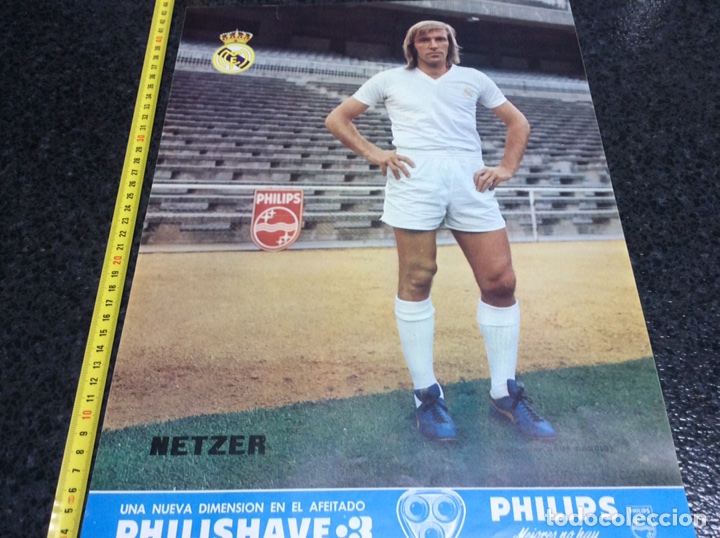 Colecionismo desportivo: POSTER DE PHILIPS , NETZER , A&Ntilde;OS 70 TAMA&Ntilde;O: 42X31 CM...