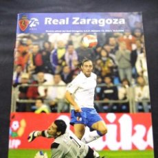 Coleccionismo deportivo: PROGRAMA DE FUTBOL. REAL ZARAGOZA - BARCELONA 2007. ESTADIO ROMAREDA