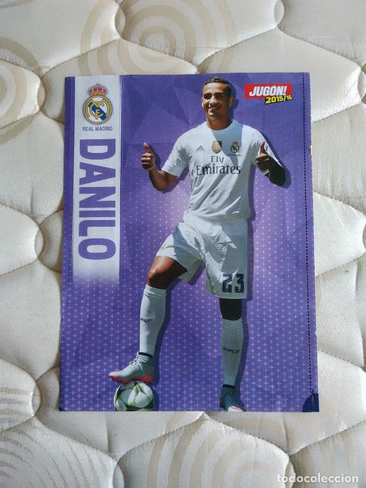 Coleccionismo deportivo: P&Oacute;STER 1 P&Aacute;GINA REVISTA JUG&Oacute;N. DANILO (REAL MADRID)