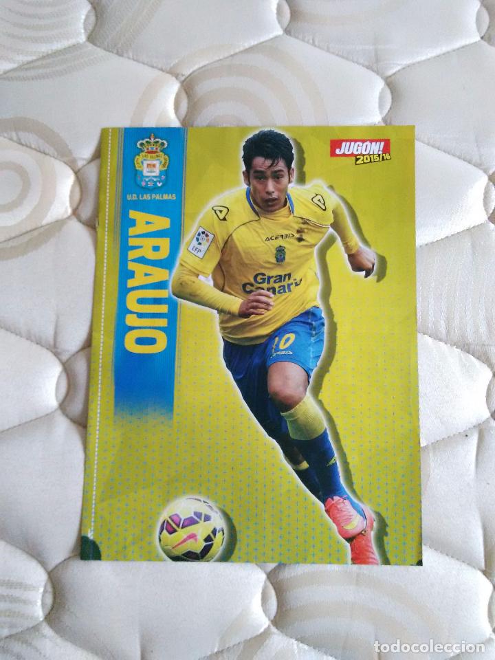 Sammelleidenschaft Sport: P&Oacute;STER 1 P&Aacute;GINA REVISTA JUG&Oacute;N. ARAUJO (LAS PALMAS)