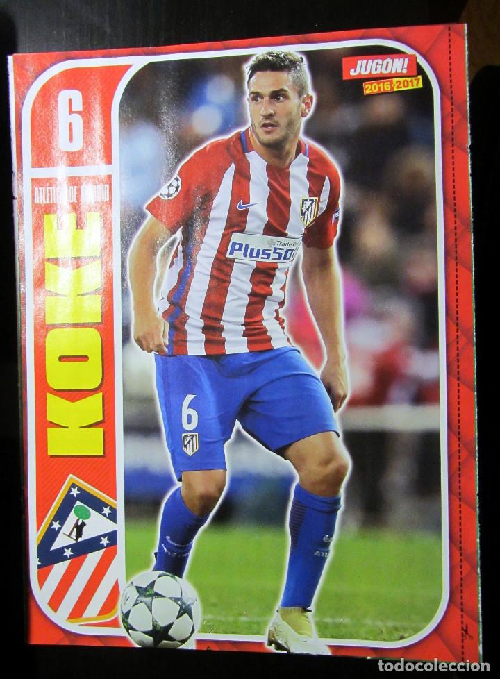 Sammelleidenschaft Sport: POSTER DOBLE KOKE ATLETICO MADRID JESE LAS PALMAS