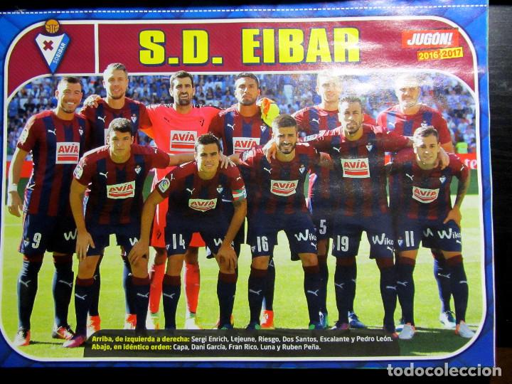 Coleccionismo deportivo: POSTER DOBLE BENZEMA REAL MADRID SD EIBAR - Foto 2