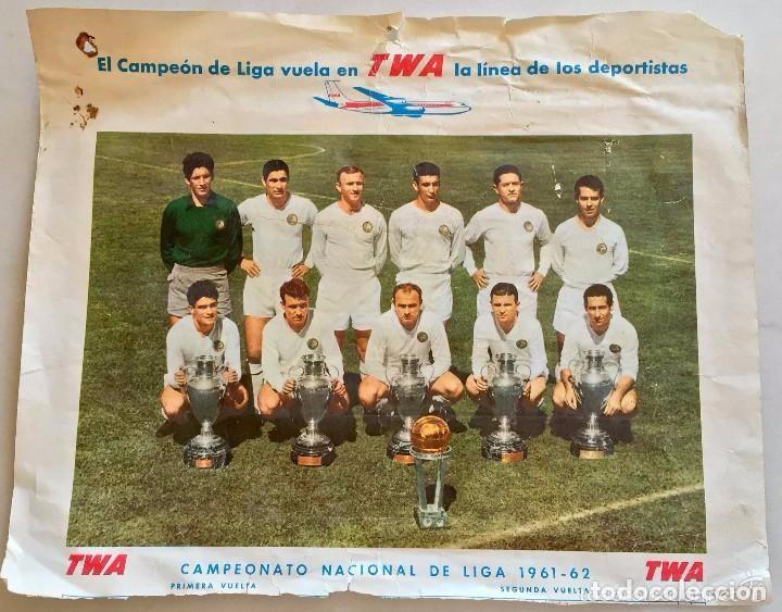 Sammelleidenschaft Sport: Real Madrid 1961 - 1962 TWA