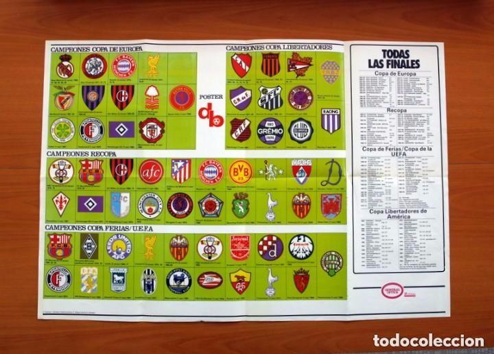 Coleccionismo deportivo: Cartel Campeones de las distintas competiciones - Tama&ntilde;o 80x53 - Don Bal&oacute;n, ver fotos interiores