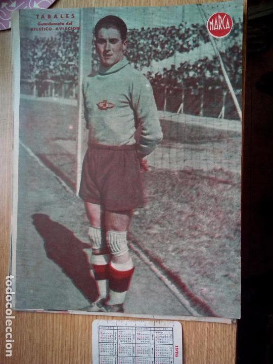 Coleccionismo deportivo: Tabales. Atl&eacute;tico Aviaci&oacute;n - Foto 1