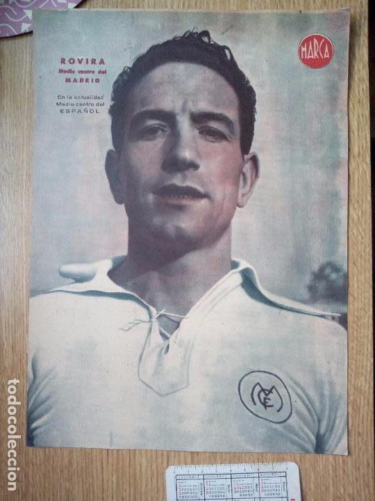Coleccionismo deportivo: Rovira. Real Madrid - Foto 1