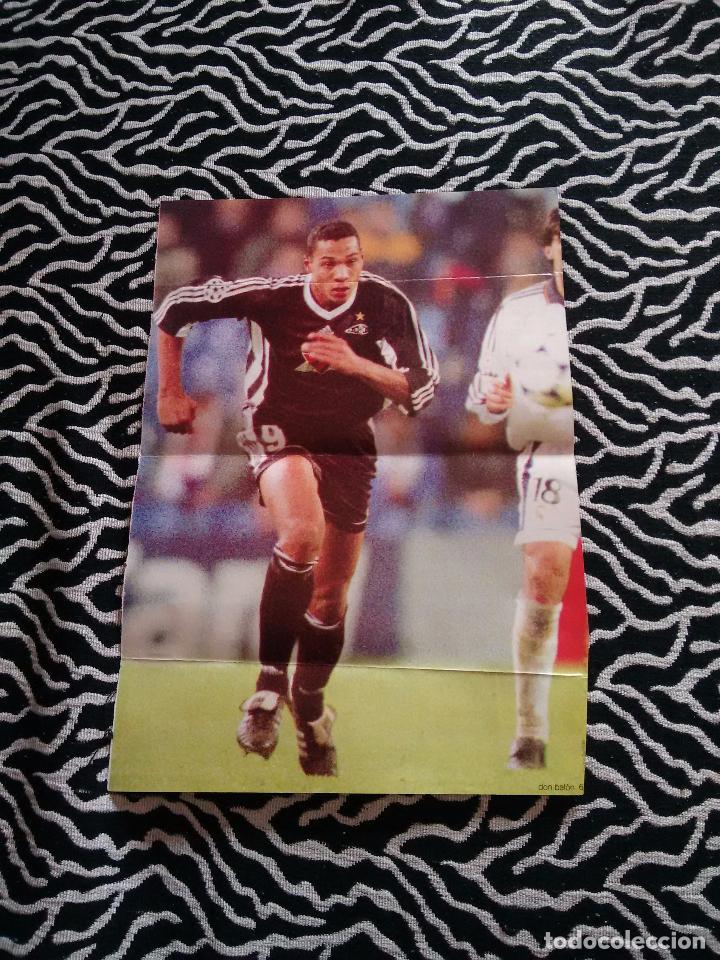 Collezionismo sportivo: P&Oacute;STER DE 1 P&Aacute;GINA REVISTA DON BALON JOHN CAREW (ROSENBORG, NORUEGA), FICHAJE VALENCIA A&Ntilde;O 2000