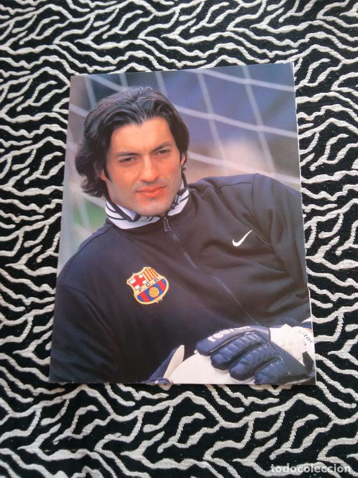 Sammelleidenschaft Sport: P&Oacute;STER 1 P&Aacute;GINA REVISTA SOLO GOLES A&Ntilde;OS 90: VITOR BA&Iacute;A (F.C.BARCELONA, BAR&Ccedil;A)