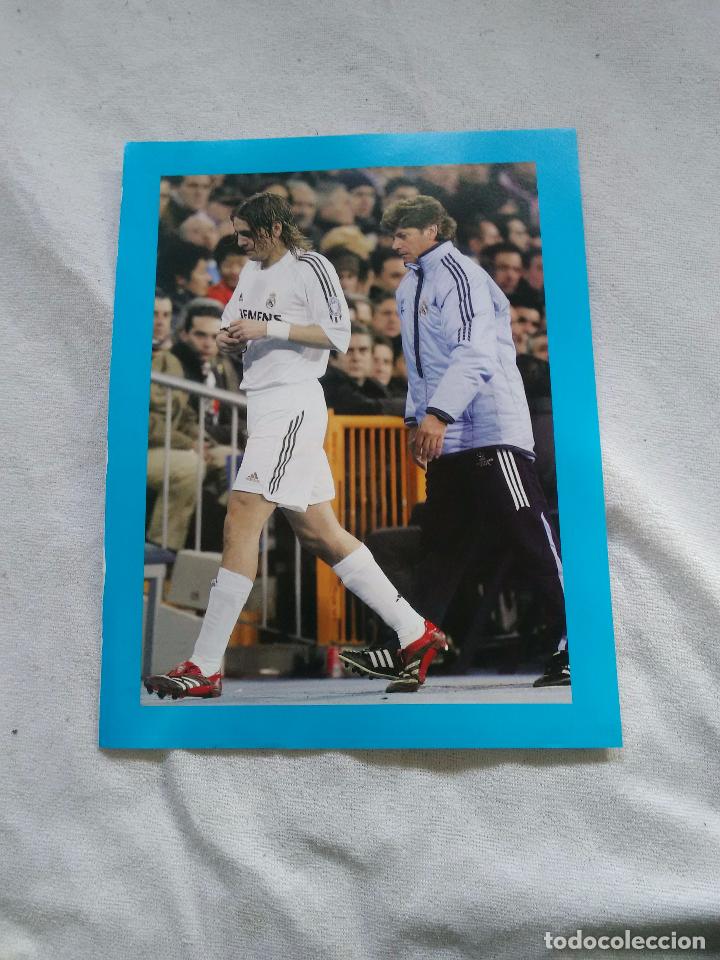 Collectionnisme sportif: P&Oacute;STER DE UNA P&Aacute;GINA JONATHAN WOODGATE (REAL MADRID)